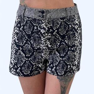 Bebe Snake Print Shorts 🖤🤍